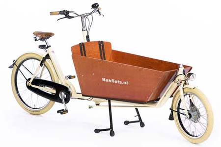 Bakfiets 2017-005 Cargobike Long Cruiser NN7D creme