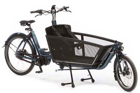 bakfietsnl Cargo Shadow long STEPS middenmotor antra